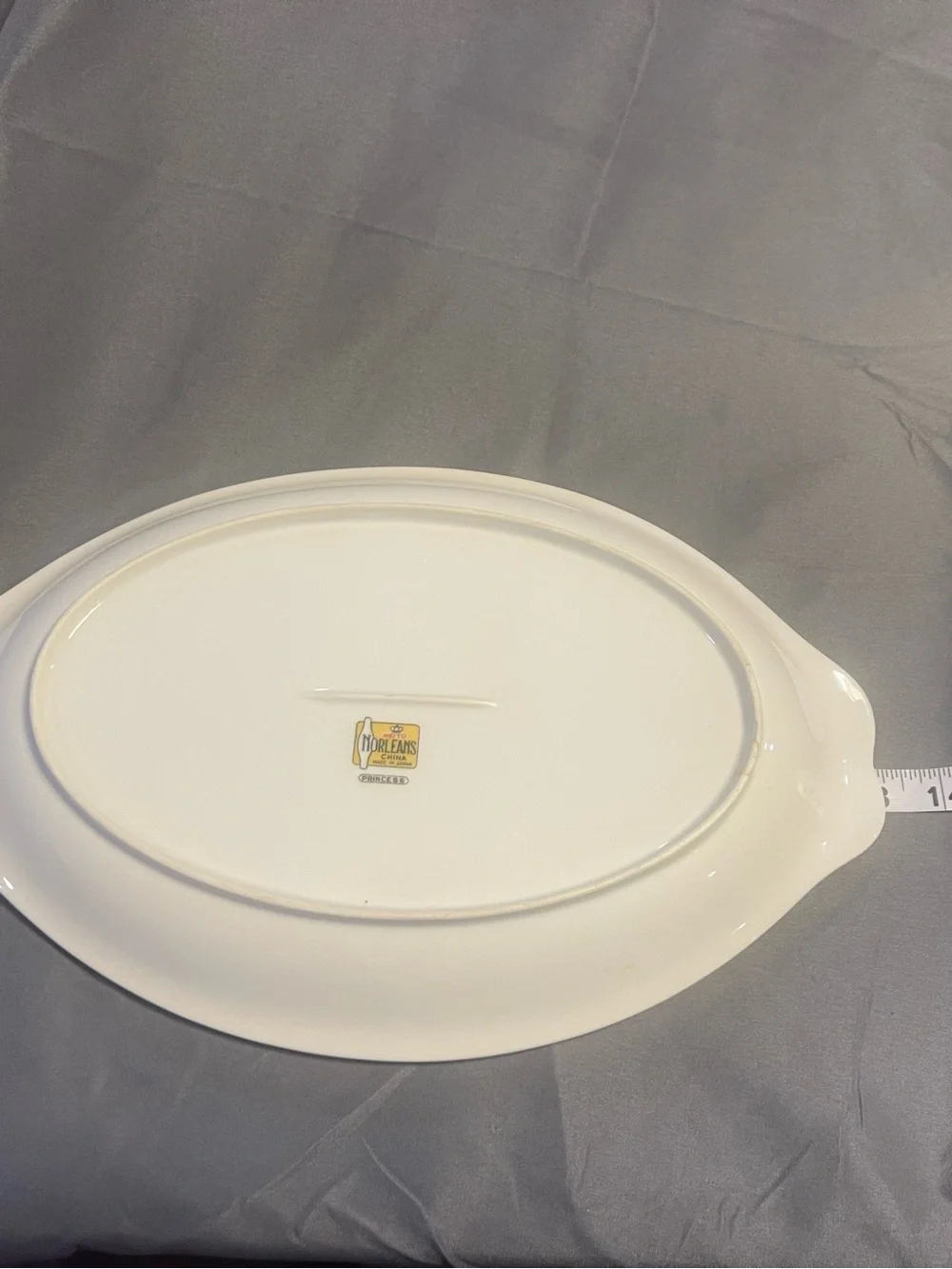 Vintage Mieto Norleans Princess Collection Serving Platters Set Of 2